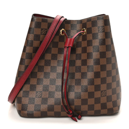 Louis Vuitton Damier Ebene Neonoe MM Cherry Berry 1 of 9