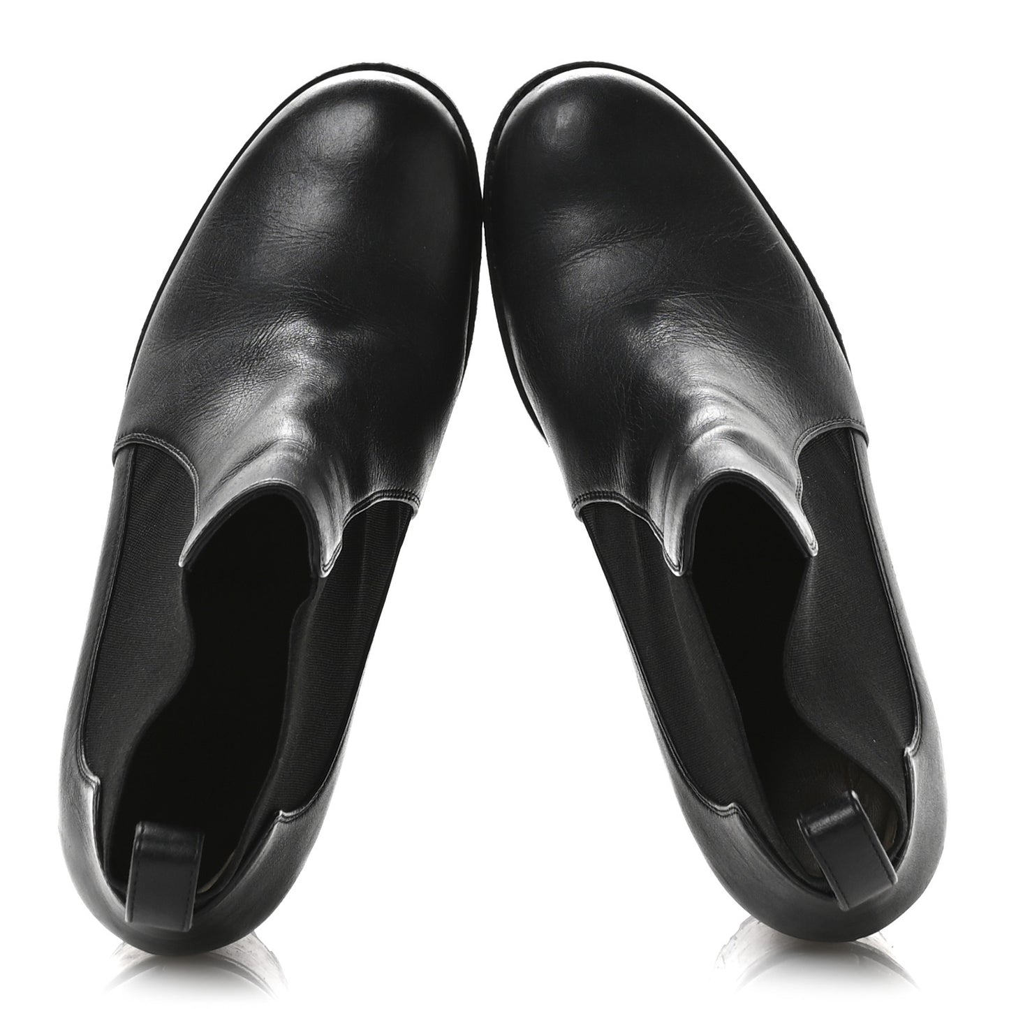 Calfskin Marchacroche 70 Chelsea Boots 36 Black