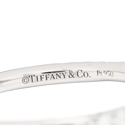 Tiffany Platinum Diamond .72ct Soleste Cushion Cut Double Halo Engagement Ring 55 7.25 4 of 4