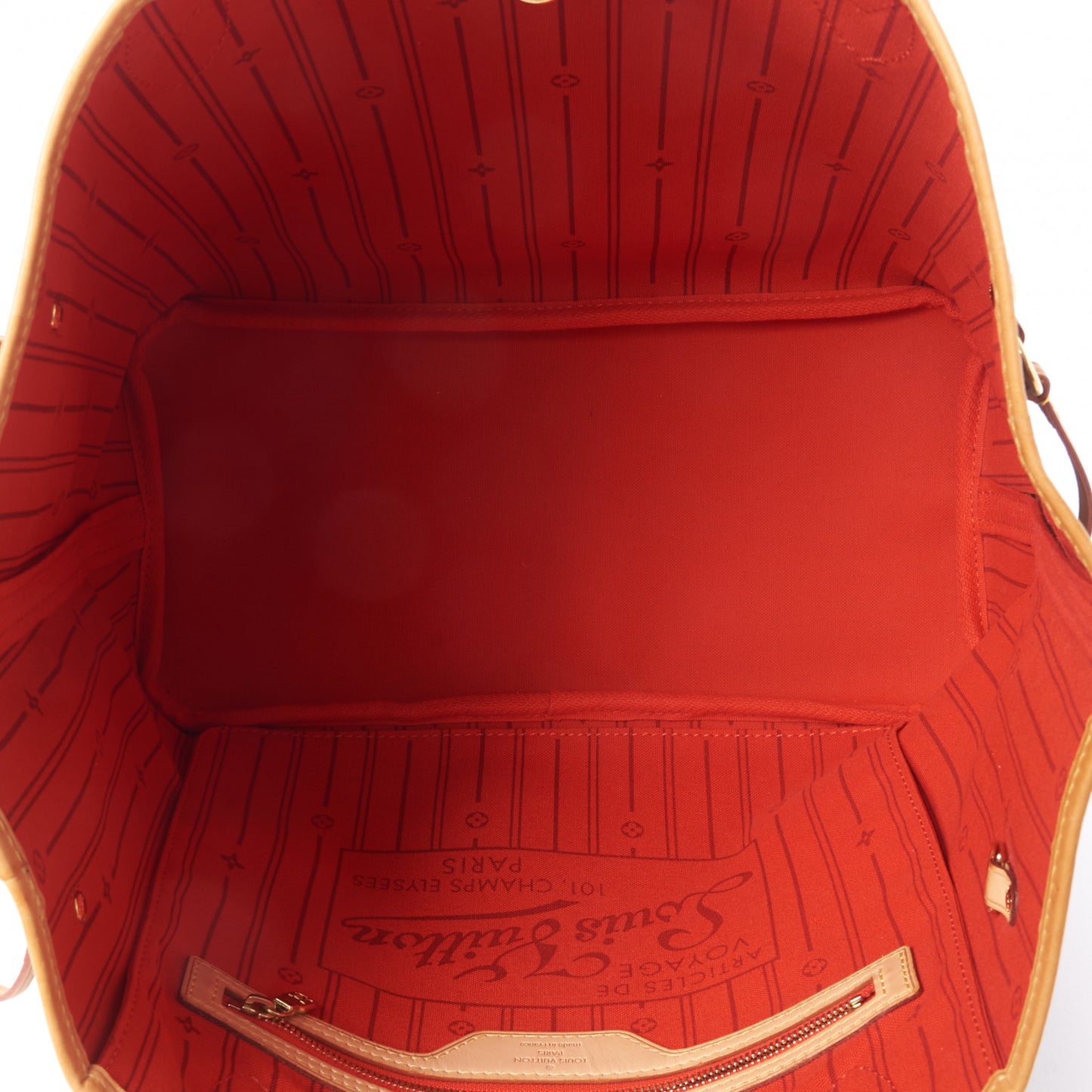 Monogram My LV Heritage Neverfull Rouge Blue De France