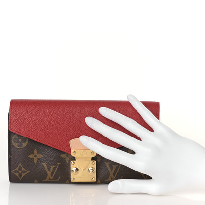 Louis Vuitton Monogram Pallas Wallet Cherry 2 of 8