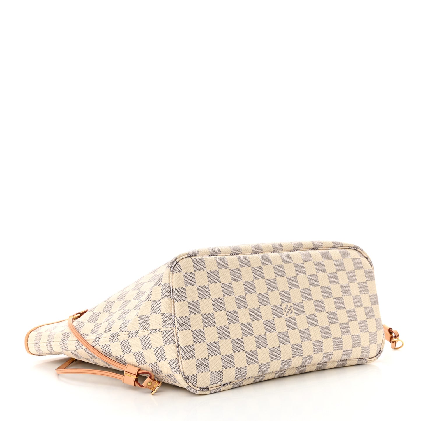 Damier Azur Neo Neverfull MM Rose Ballerine