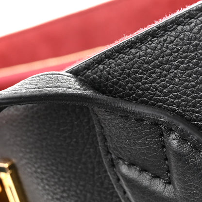 Louis Vuitton Grained Calfskin Lockme Shopper Black 12 of 15