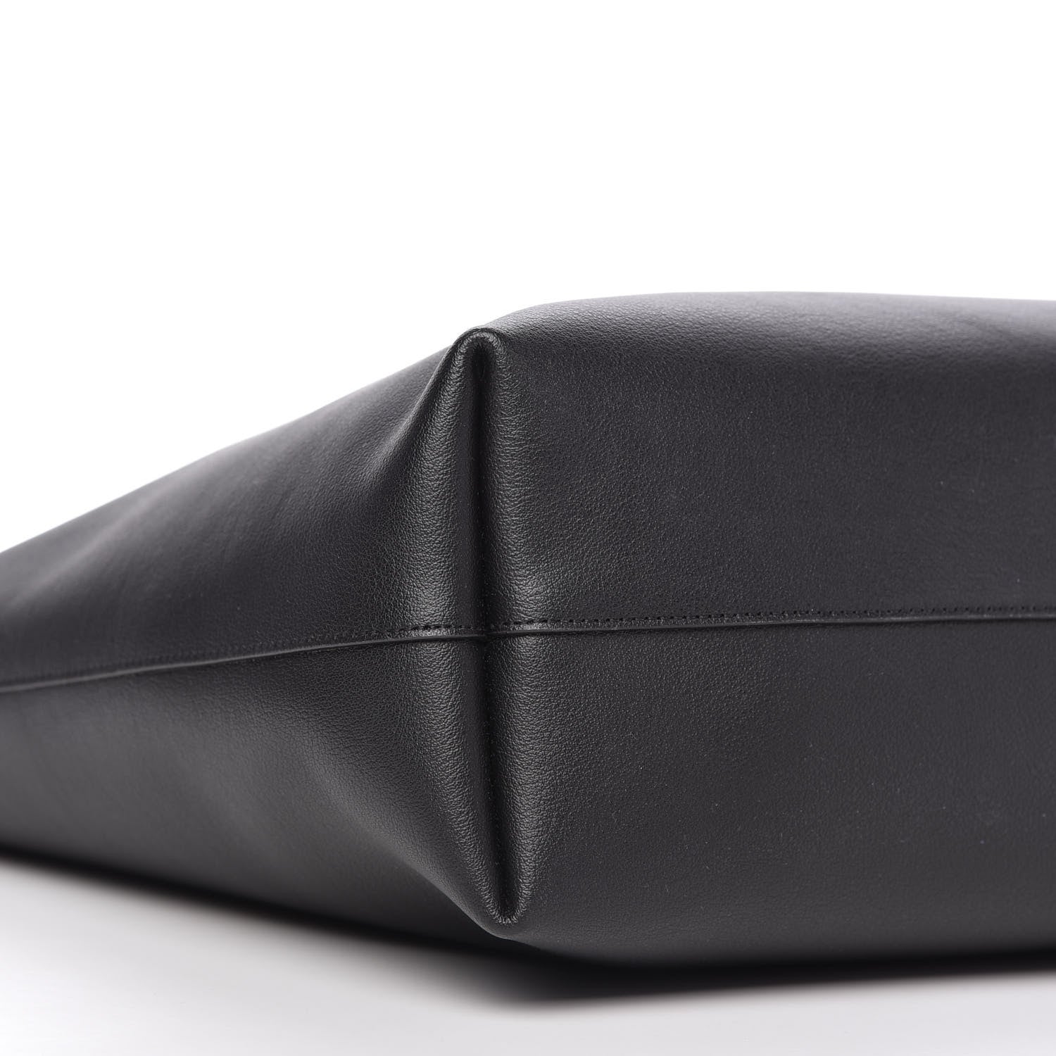 Saint Laurent Calfskin Large Shopping Tote Black 6 of 10
