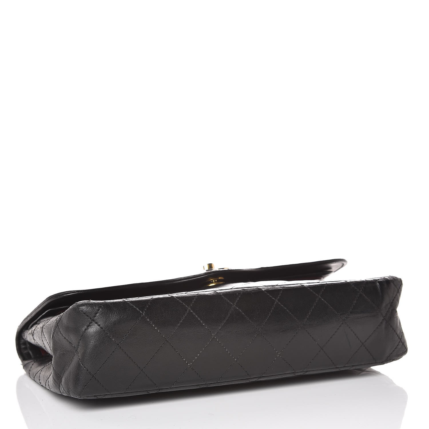 Chanel Lambskin Quilted Medium Double Flap Black 4 of 24