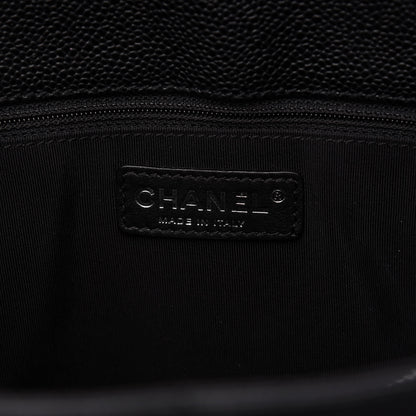 Chanel Caviar Quilted Grand Shopping Tote GST Black 9 of 11