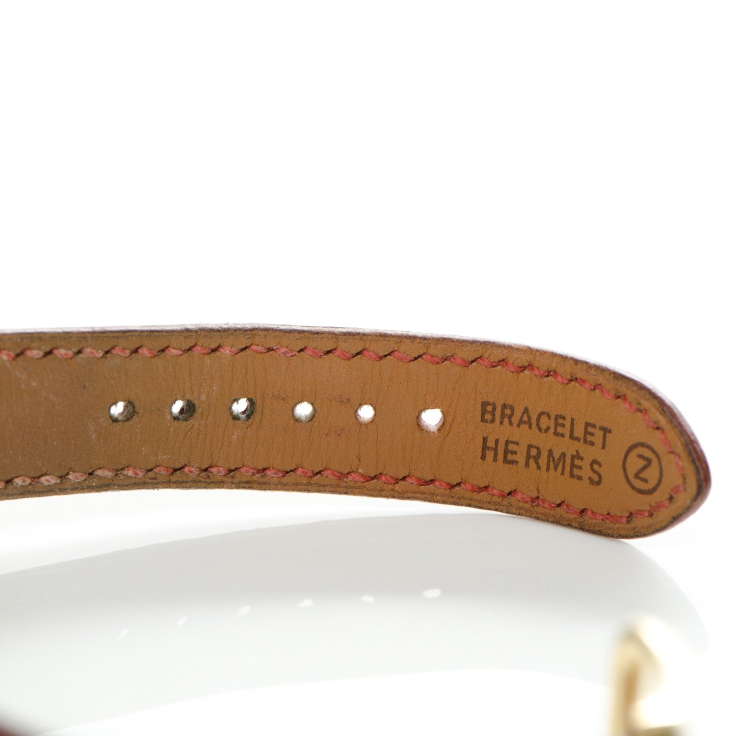 Hermes Stainless Steel Courchevel 21mm Heure H Hour Watch Rouge H 8 of 8