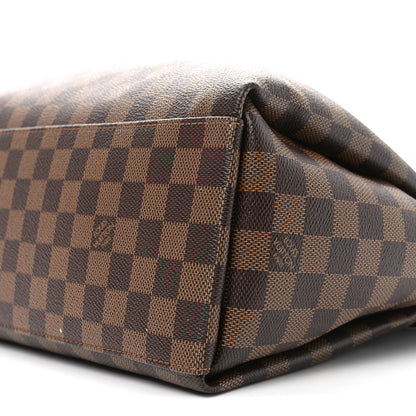 Louis Vuitton Damier Ebene Odeon Tote MM Black 9 of 9