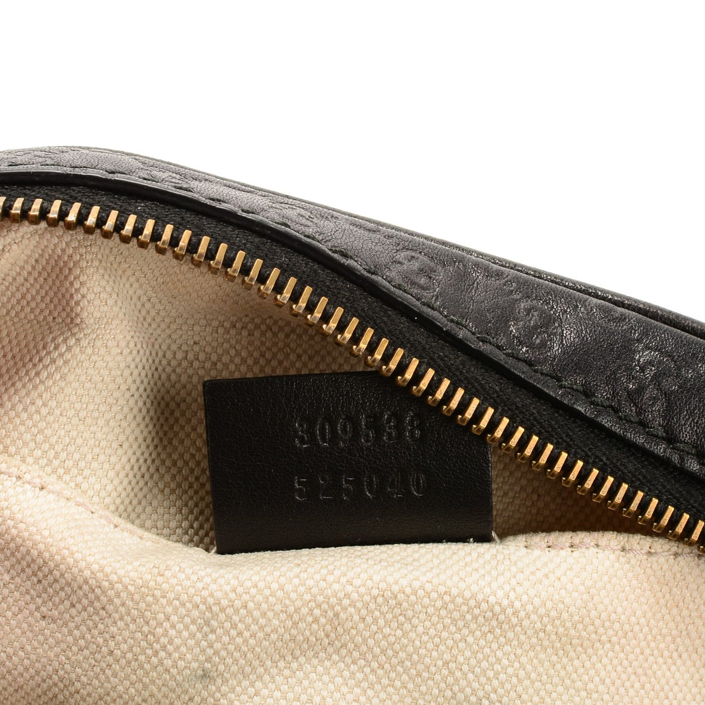Microguccissima Sunshine Disco Crossbody Bag Black