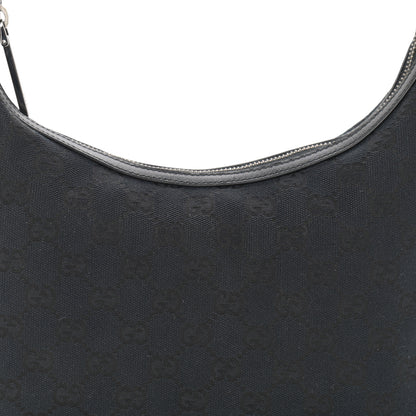 Gucci Monogram GG Small Clasp Hobo Black 10 of 10