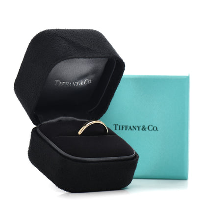 Tiffany 18K Yellow Gold 3mm Classic Wedding Band Ring 51 5.75 5 of 5