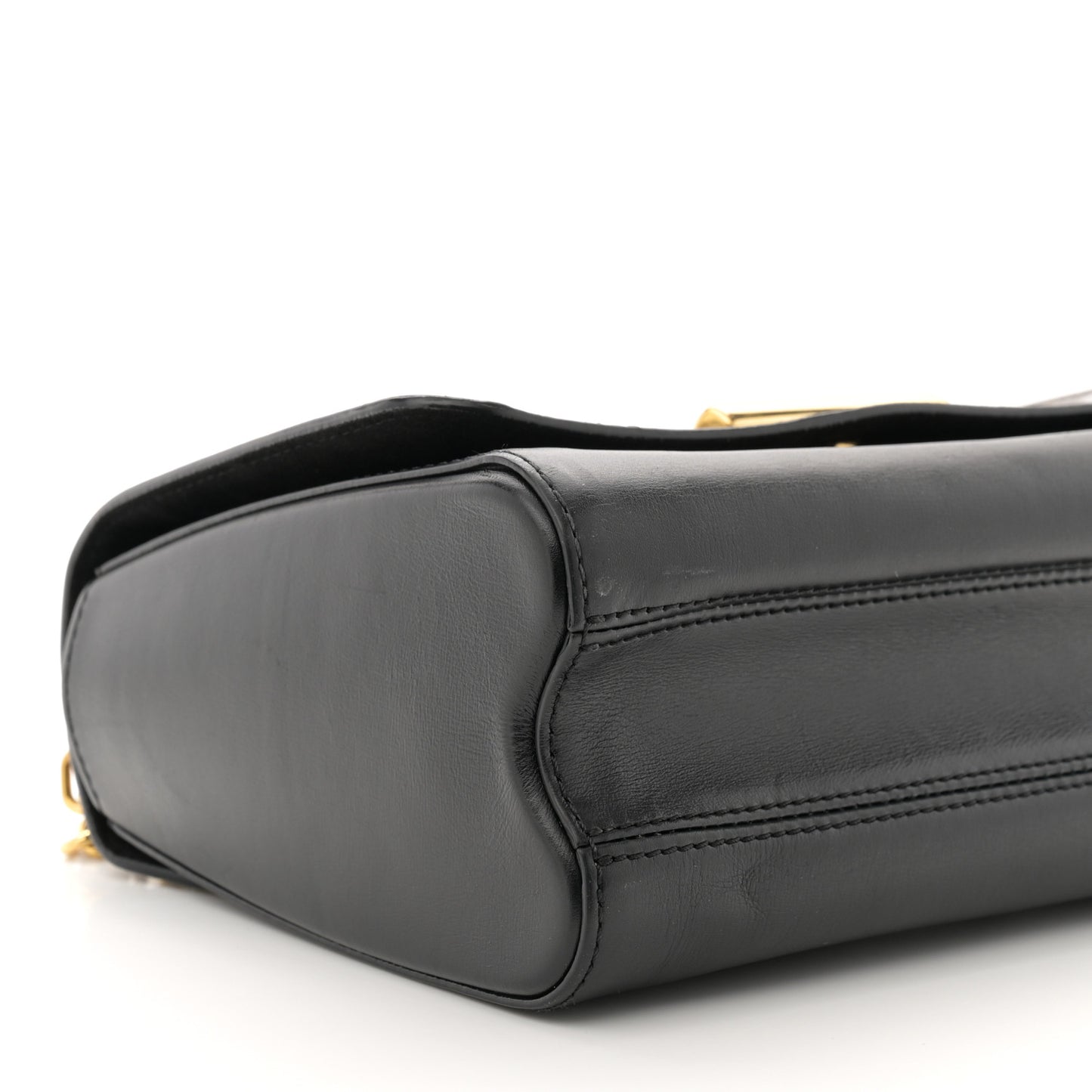 Calfskin Monogram Blossom Twist MM Black