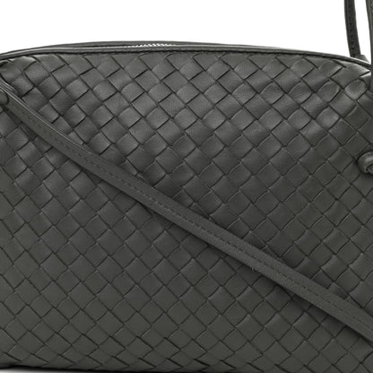 Bottega Veneta Nappa Intrecciato Nodini Crossbody Messenger New Light Grey 8 of 13
