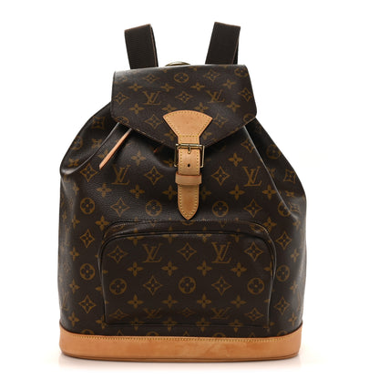 Louis Vuitton Monogram Montsouris GM Backpack 1 of 8