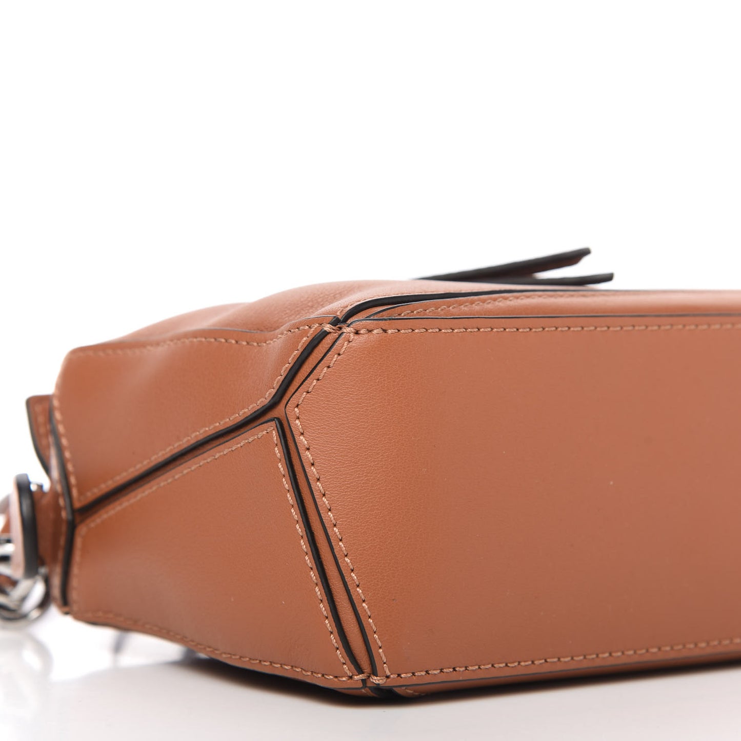 Calfskin Mini Puzzle Bag Tan