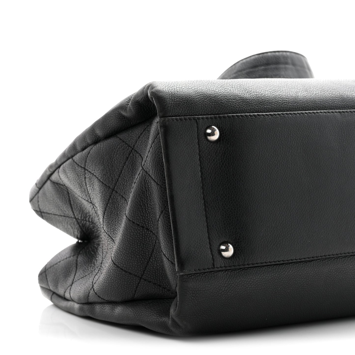 Caviar Executive Cerf Shopper Tote Black