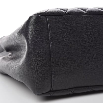 Chanel Caviar Quilted Grand Shopping Tote GST Black 10 of 15