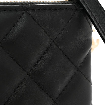 Chanel Lambskin Quilted Casino Coin Purse Black 9 of 11