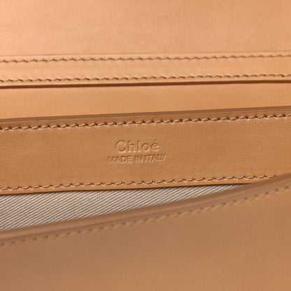 Chloe Calfskin Suede C Clutch With Chain Bleached Brown 7 of 8