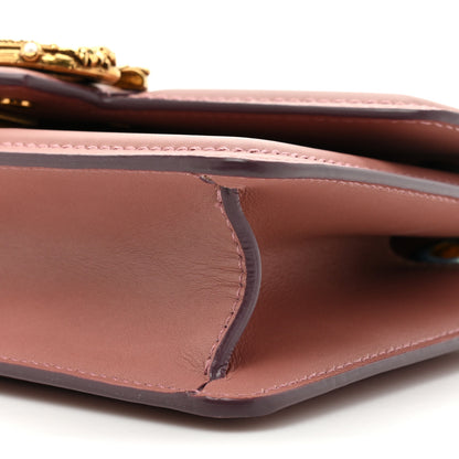 Dolce & Gabbana Smooth Calfskin Small DG Amore Envelope Bag Pink 7 of 13