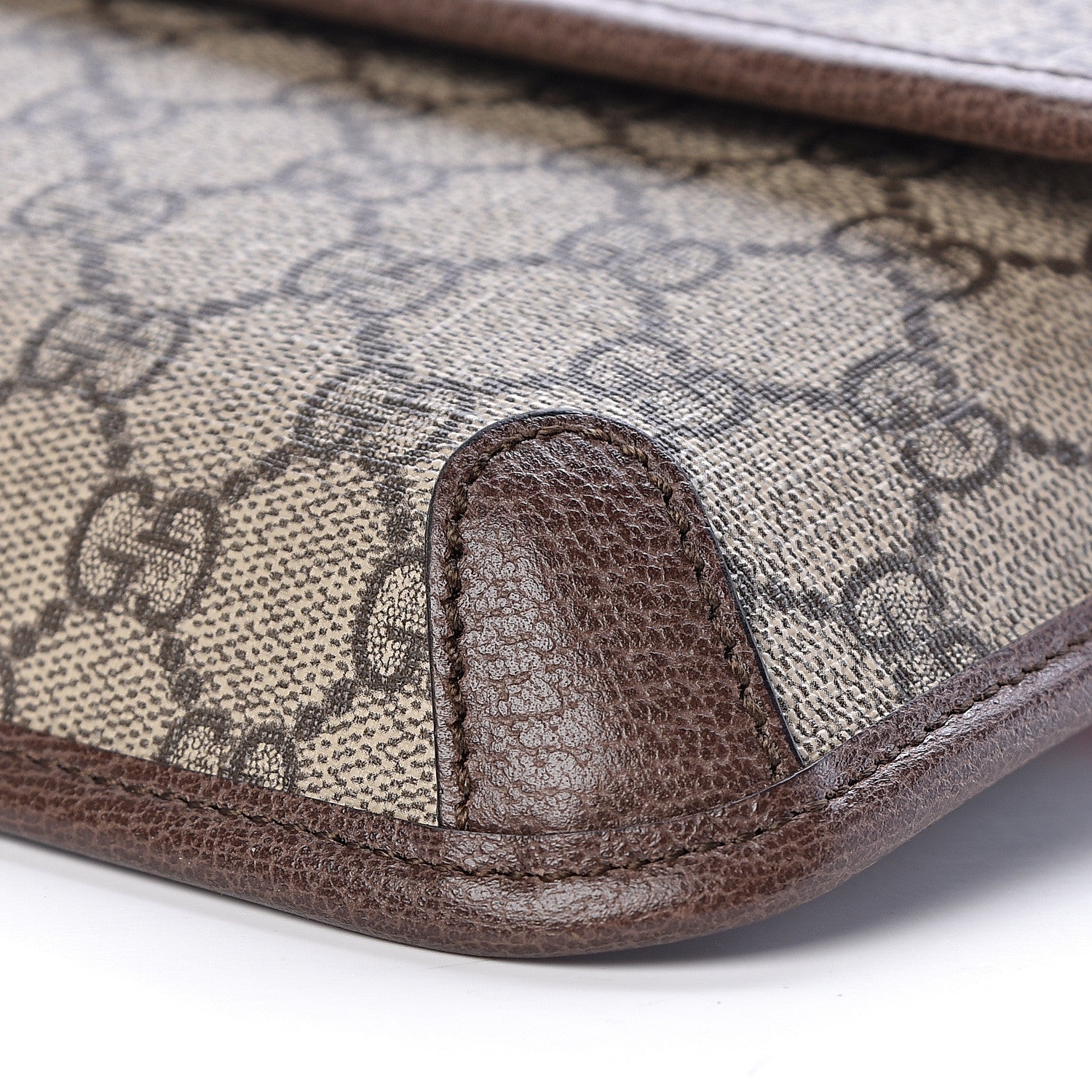 Gucci GG Supreme Monogram Neo Vintage Web Belt Bag Brown 10 of 10