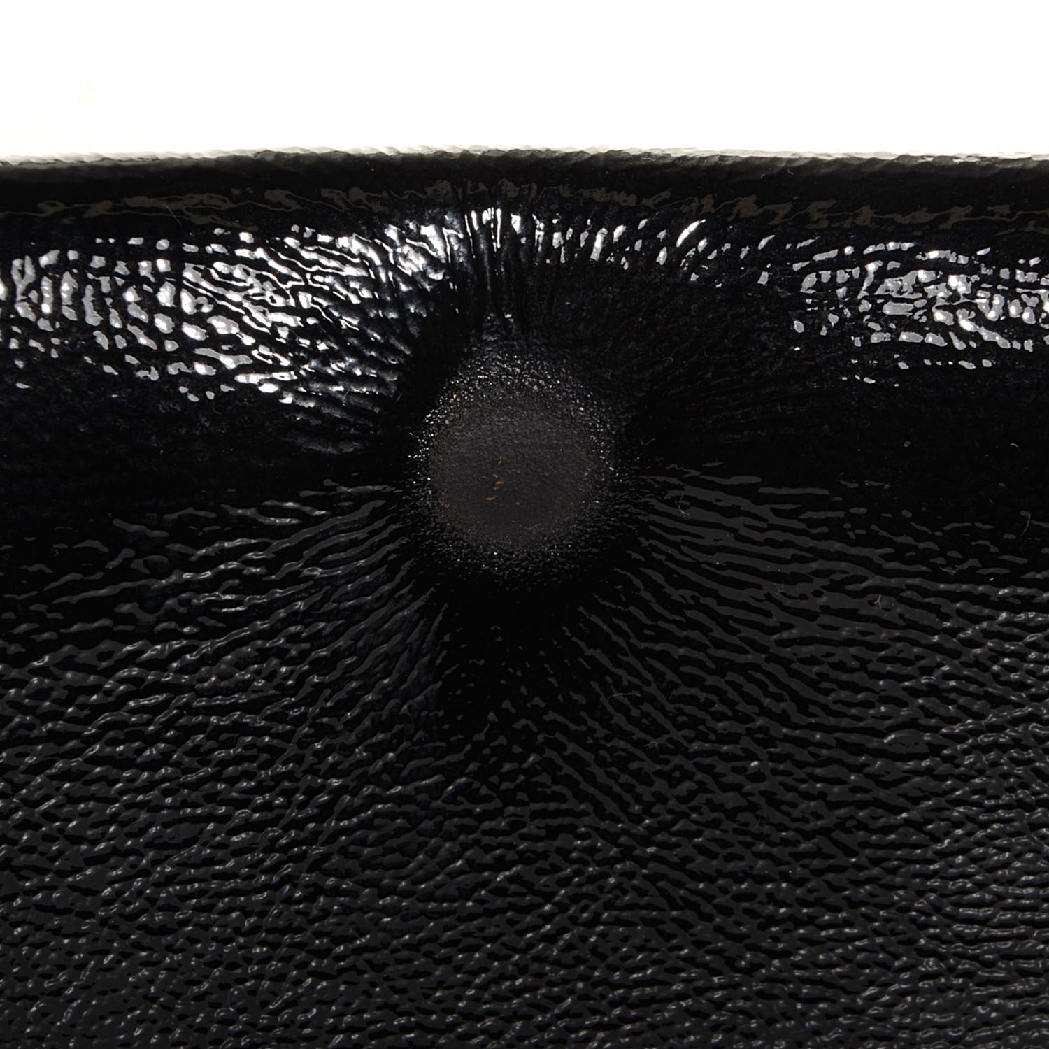 Saint Laurent Textured Patent Monogram Large Belle De Jour Clutch Black 4 of 8