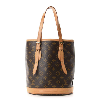 Louis Vuitton Monogram Petit Bucket 23 1 of 10