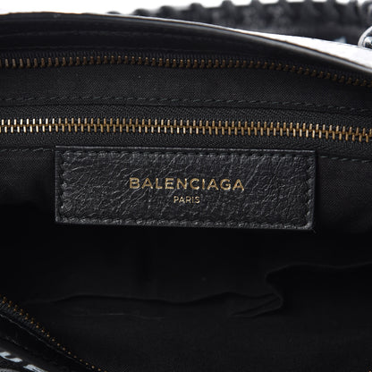 Balenciaga Agneau Classic Hardware Graffiti All Over S City Black 6 of 9
