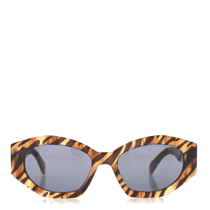 Celine Acetate Triomphe 01 Sunglasses CL 40238U Tiger 2 of 6
