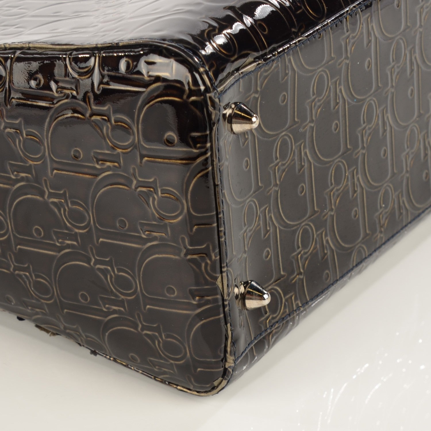Christian Dior Patent Ultimate Medium Lady Dior 6 of 10