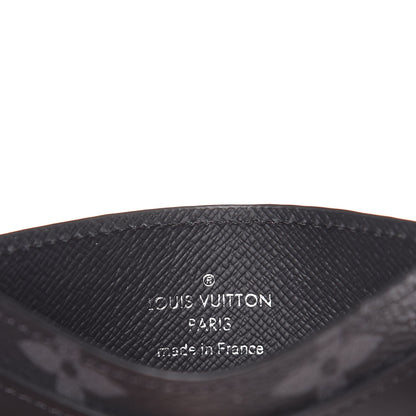 Louis Vuitton Monogram Eclipse Porte-Cartes Double Card Holder 6 of 8