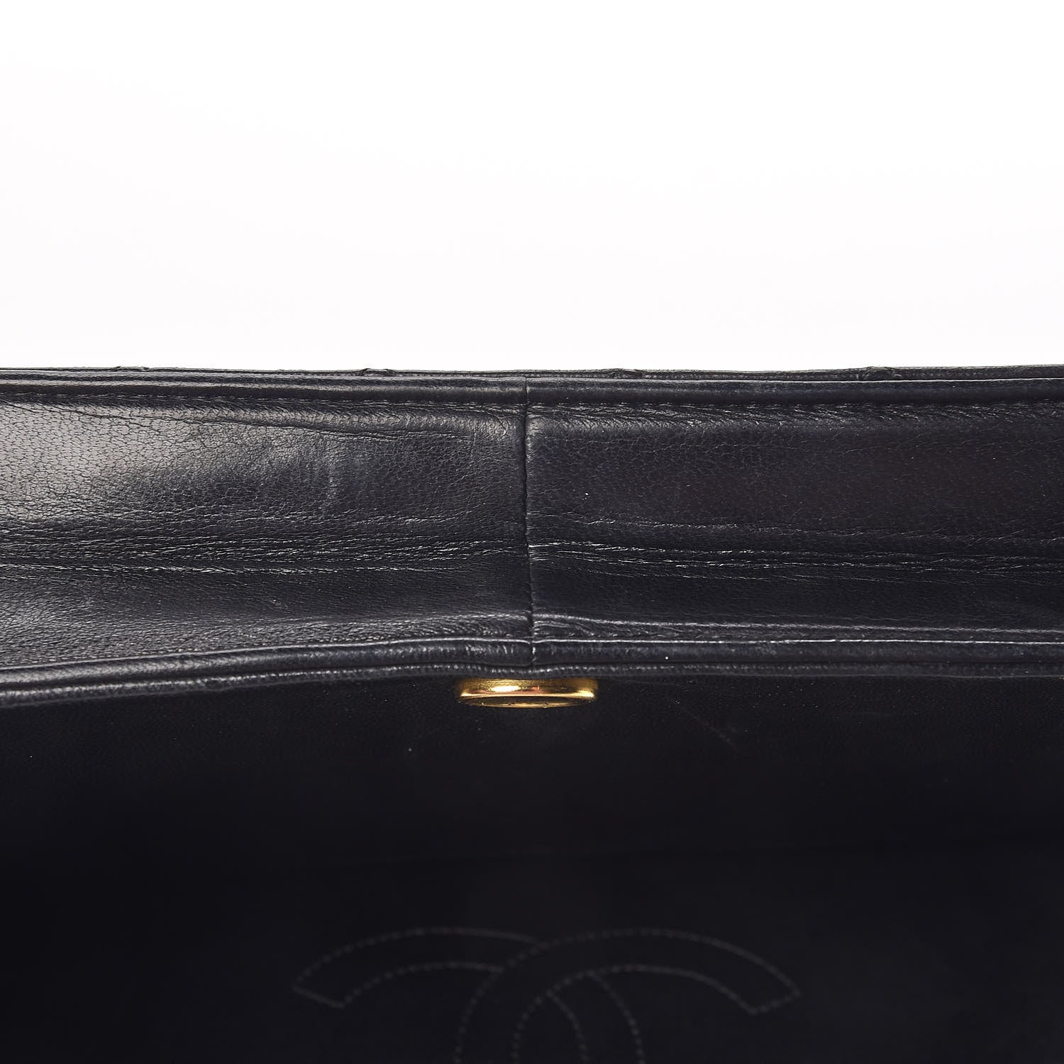 Chanel Lambskin Quilted Small Single Flap Black 13 of 16
