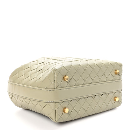 Bottega Veneta Calfskin Nappa Intrecciato Mini Wallace Travertine 4 of 10
