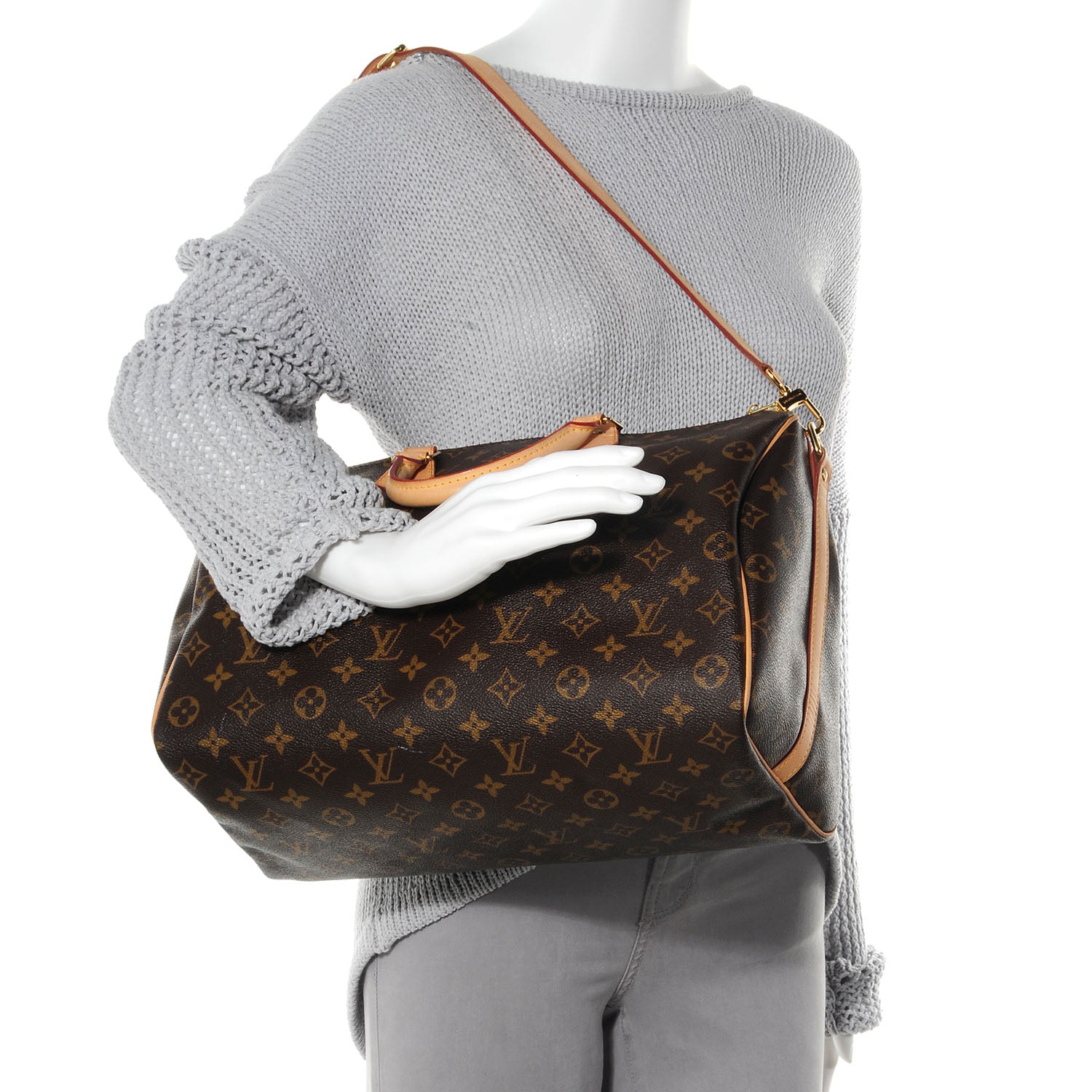 Louis Vuitton Monogram Speedy Bandouliere 35 2 of 7