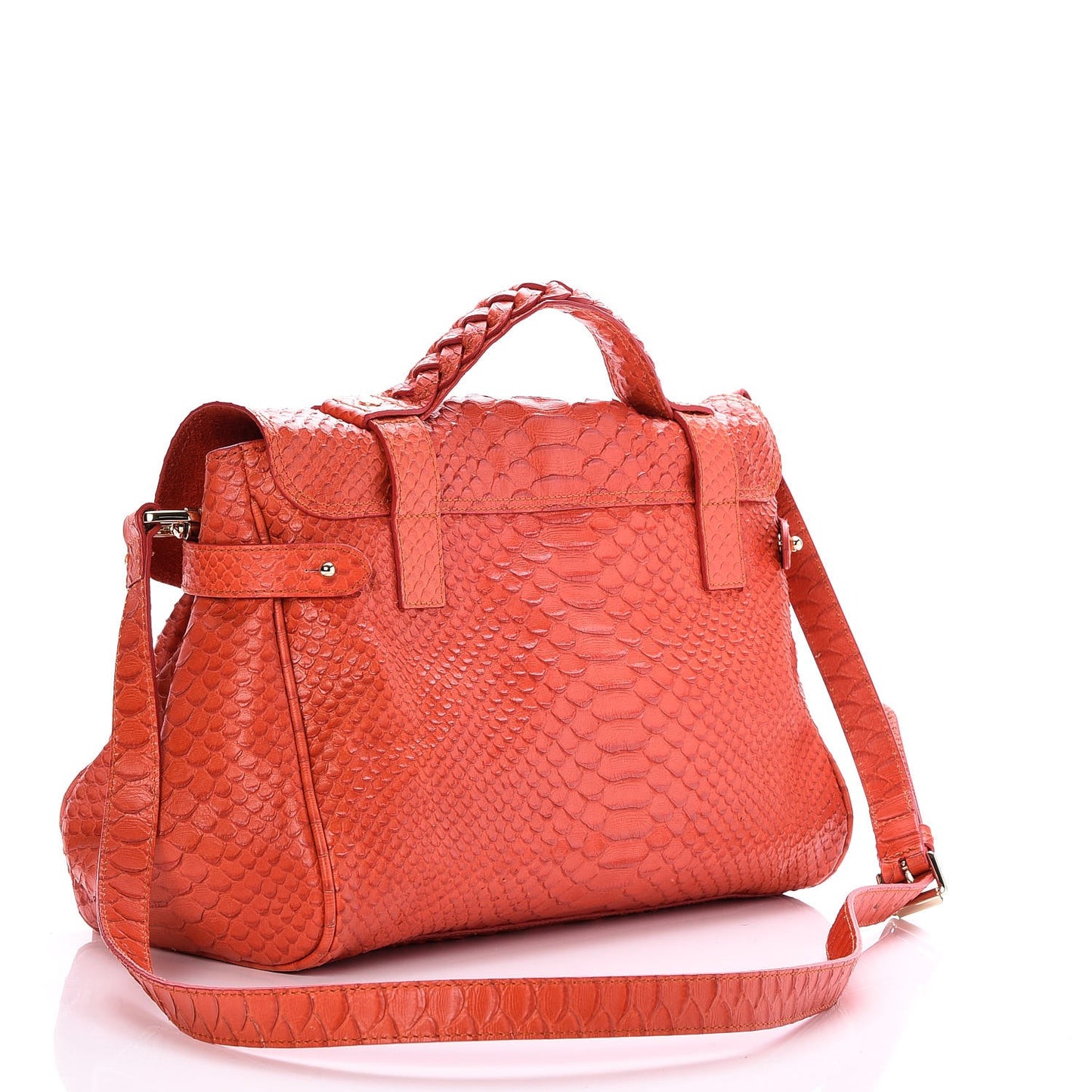 Silky Snake Print Alexa Flame