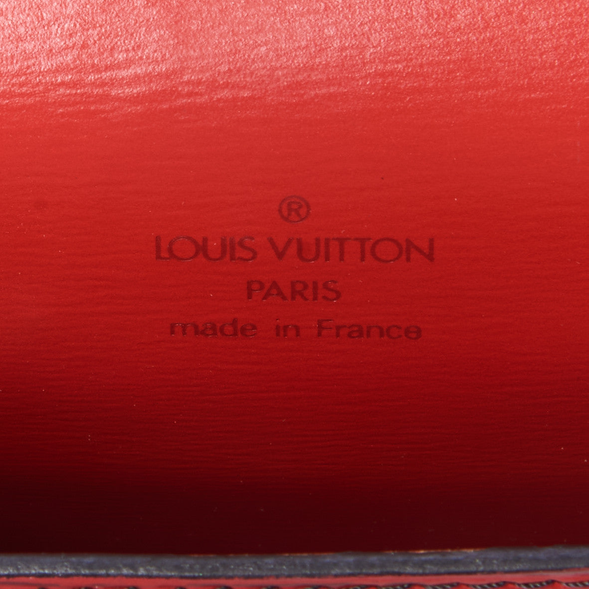 Louis Vuitton Epi Pochette Ceinture Tilsitt Belt Pouch Red 7 of 8