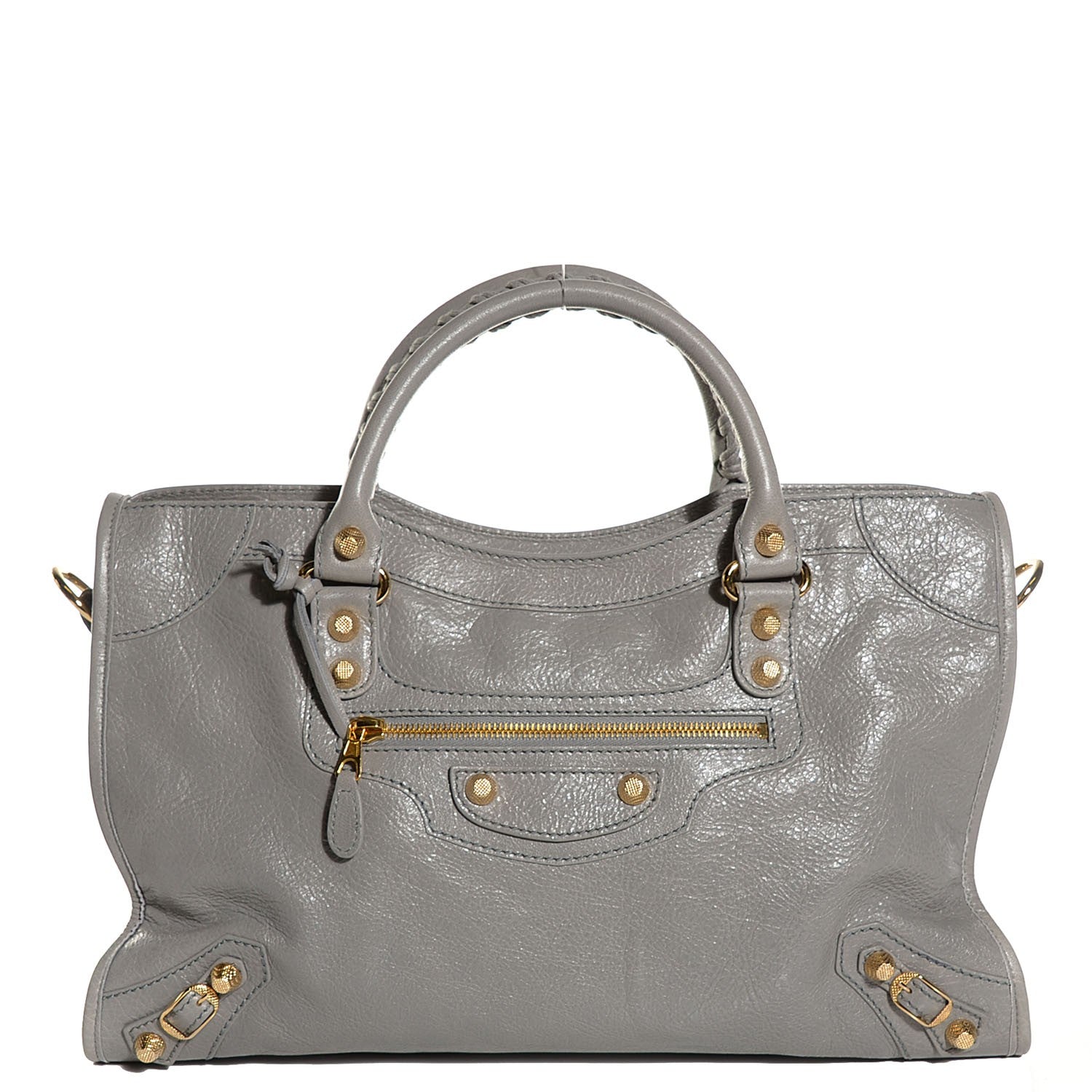 Balenciaga Agneau Giant 12 Gold Hardware City Gris Pyrite 1 of 11