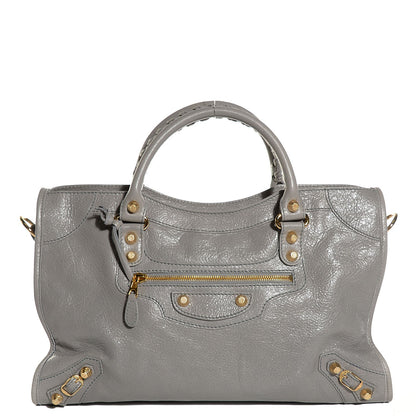 Balenciaga Agneau Giant 12 Gold Hardware City Gris Pyrite 1 of 11
