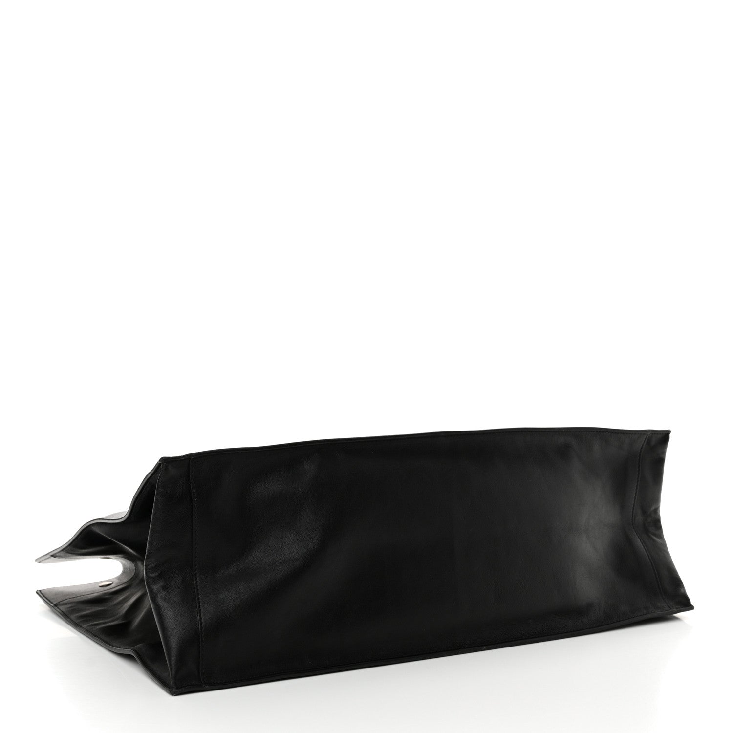 Saint Laurent Vitello Rive Gauche Large Tote Black 4 of 13