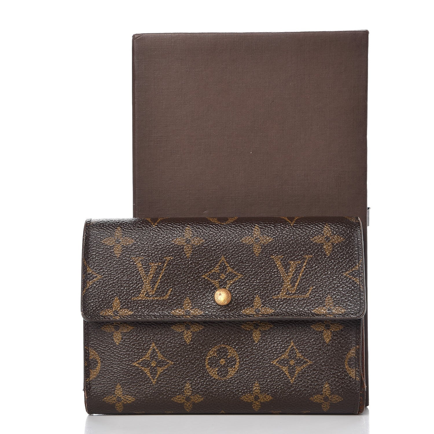 Louis Vuitton Monogram Porte Tresor Etui Papiers Wallet 17 of 17