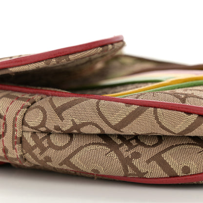 Christian Dior Monogram Rasta Saddle Bag Beige 9 of 17