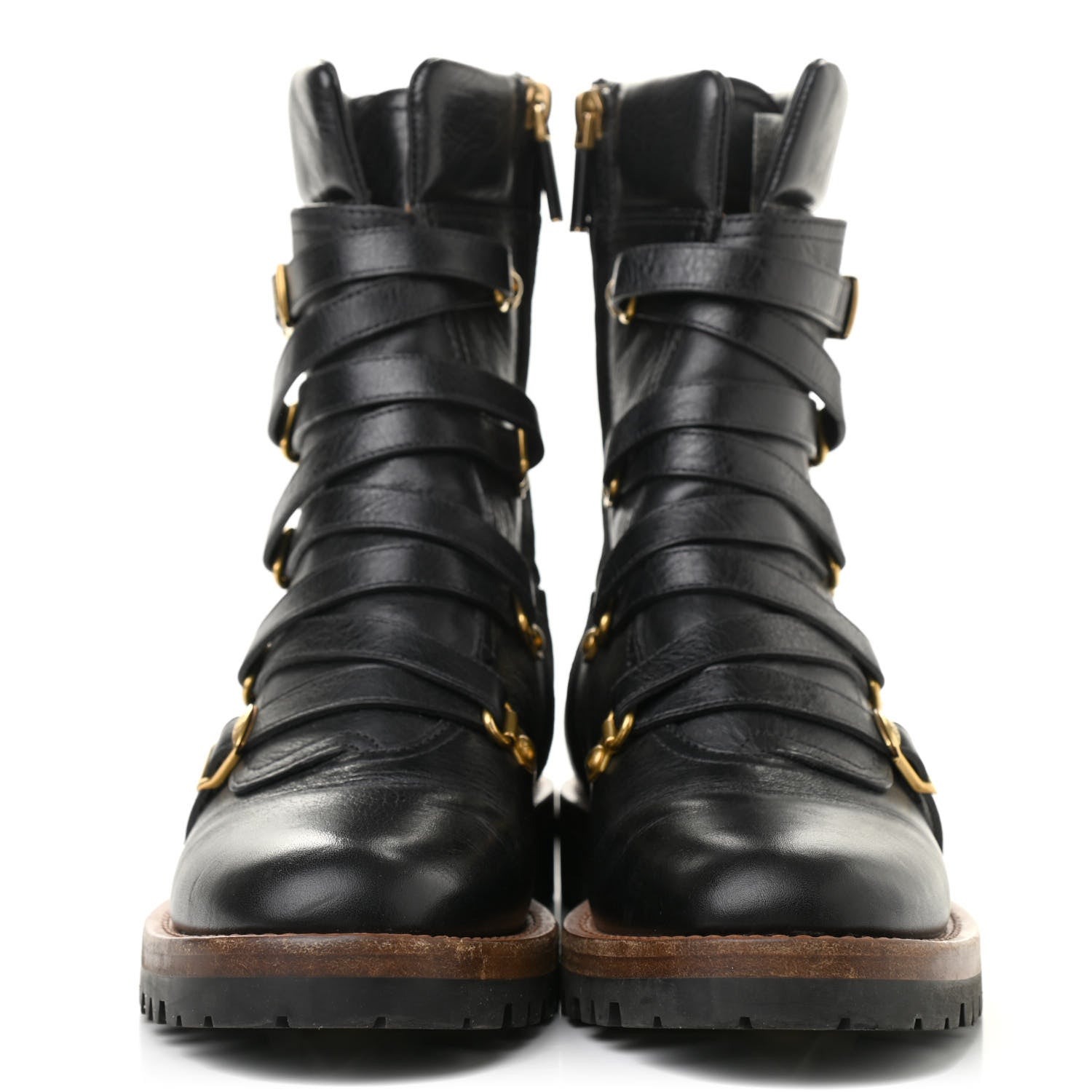 Christian Dior Shiny Calfskin Wildior Low Boot 36.5 Black 2 of 13