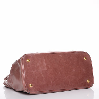 Prada Vitello Shine Top Handle Bag Antico 4 of 14