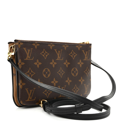Louis Vuitton Reverse Monogram Giant Double Zip Pochette 3 of 11