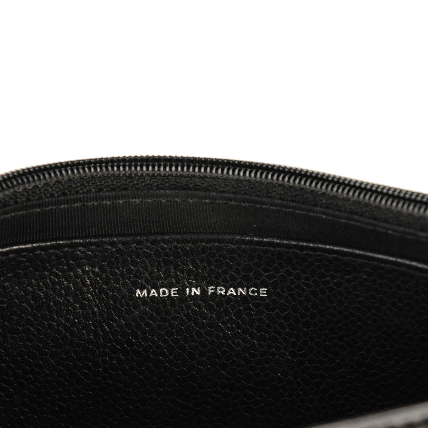 Caviar Half Moon Wallet On Chain WOC Black