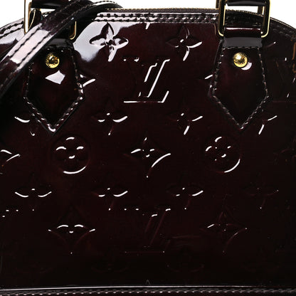 Louis Vuitton Vernis Alma BB Amarante 7 of 9
