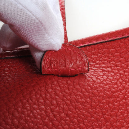 Hermes Taurillon Clemence Evelyne TPM Rouge Casaque 8 of 9