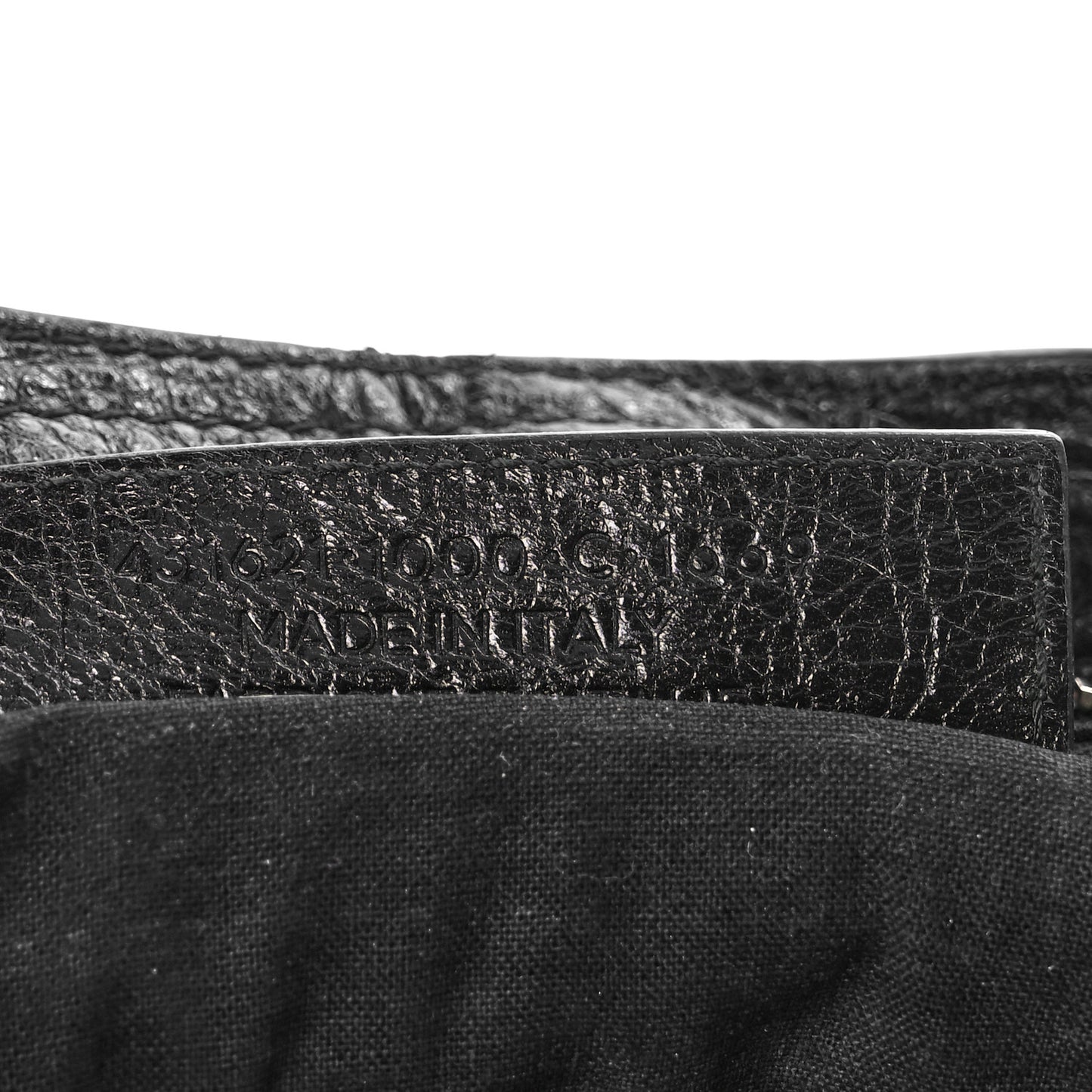 Agneau Classic Silver Hardware S City Black