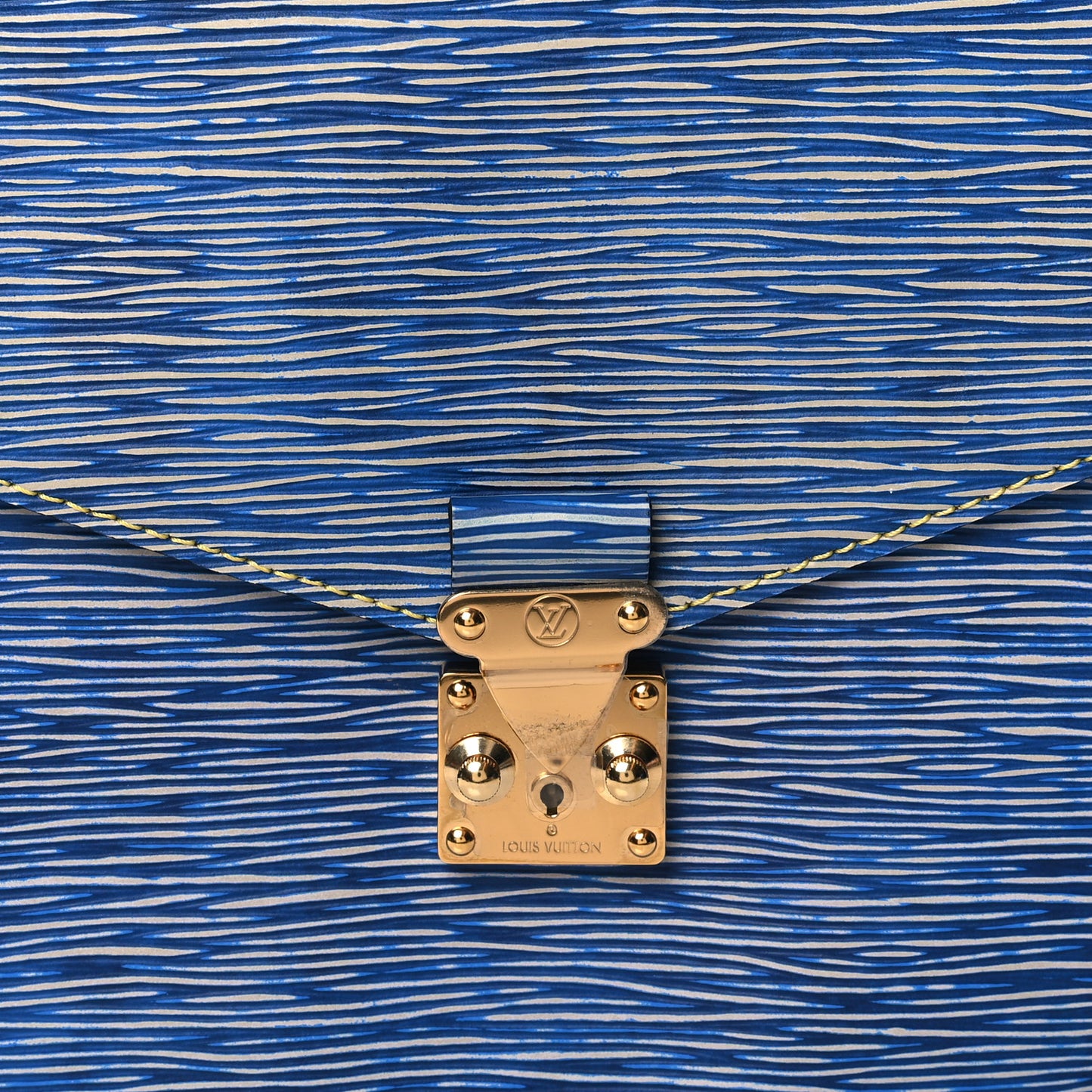 Epi Reverse Monogram Pochette Metis Denim Light