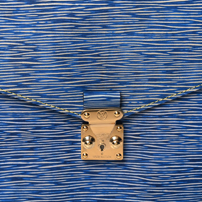Louis Vuitton Epi Reverse Monogram Pochette Metis Denim Light 8 of 10